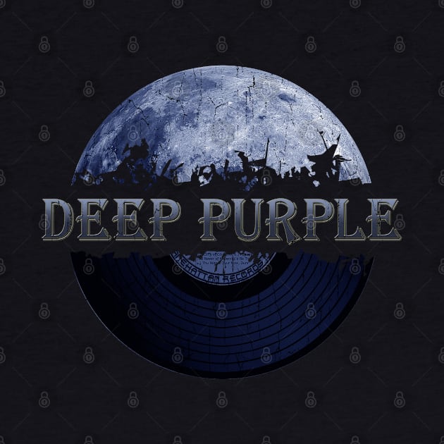 Deep Purple blue moon vinyl by hany moon